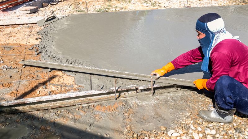 Concrete Pouring Process